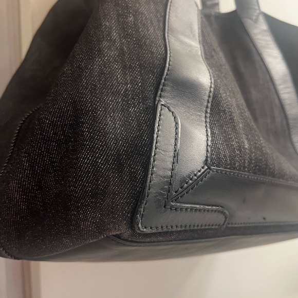 Balenciaga cabas travel tote bag - black/grey - Picture 10 of 13